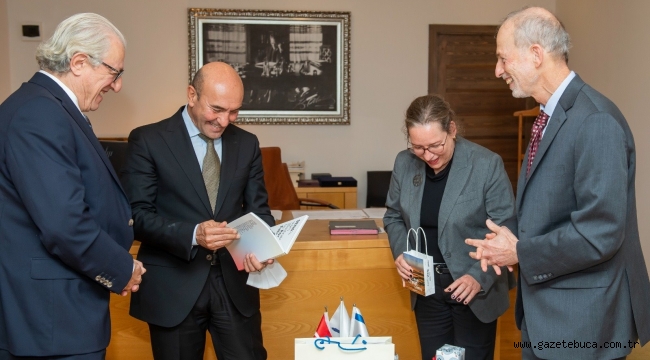 Başkan Soyer İsrail'in Ankara Büyükelçiliği Maslahatgüzarını ağırladı