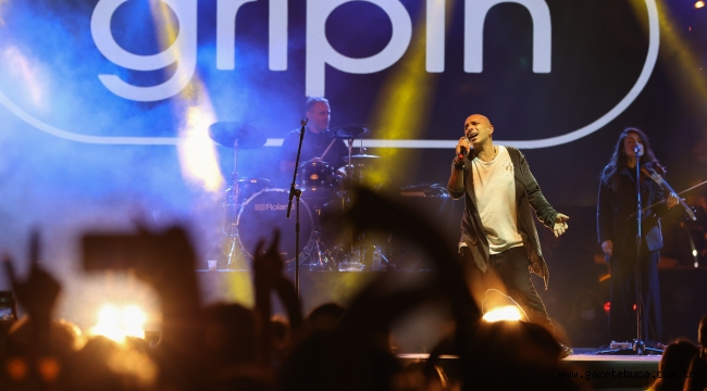 Binlerce İzmirli Buca'da Gripin konserinde buluştu