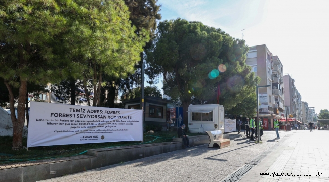 Buca Belediyesi daha temiz bir Forbes için uygulama başlattı