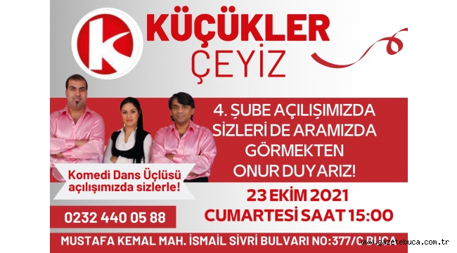 BUCA'DA BEKLENEN BÜYÜK AÇILIŞ 23 EKİM'DE GERÇEKLEŞECEK!
