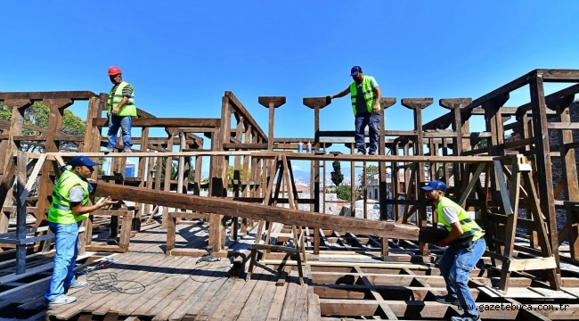 Carfi Konağı yeniden ayağa kalkıyor