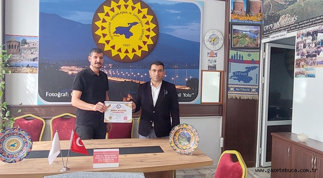 EGE TATVAN DERNEĞİ ÖDÜLÜNÜ ALDI