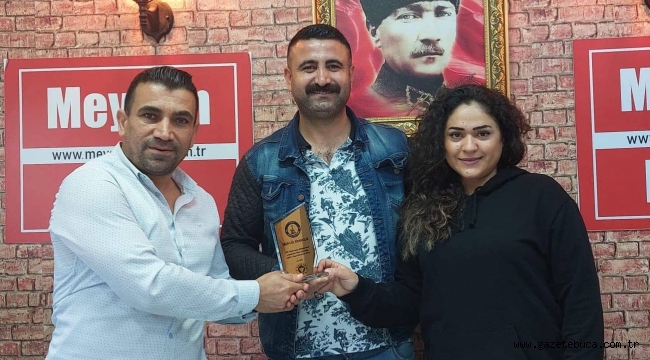 EREN GÜL FİDANCILIK ÖDÜLÜNÜ ALDI