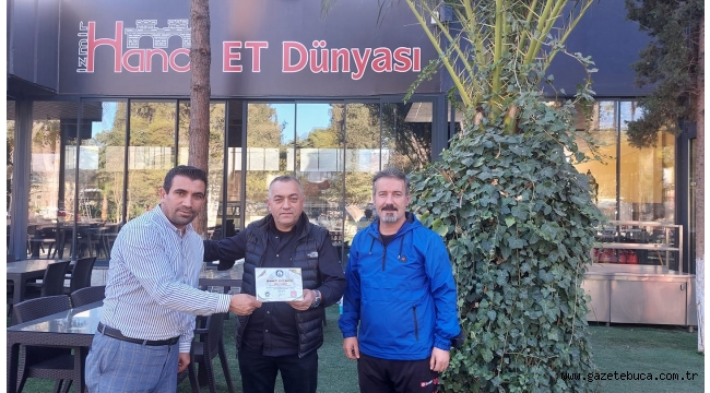 HANCI ET DÜNYASI ÖDÜLÜNÜ ALDI