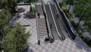 Hatay 166 Sokak'ta yaya ulaşımı kolaylaşacak