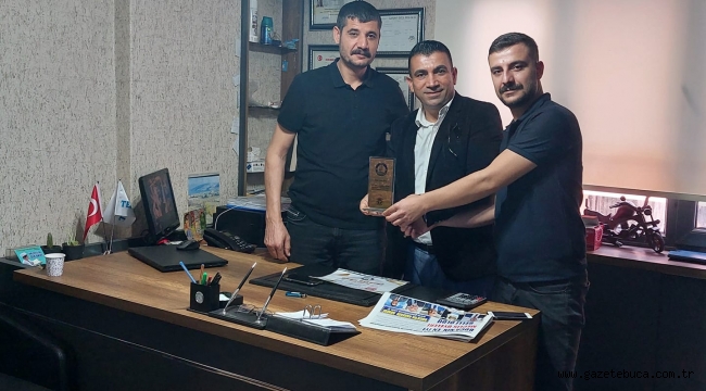 SAMET KOÇ ÖDÜLÜNÜ ALDI