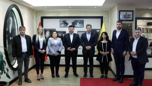 Yücel'den Başkan Kılıç'a ziyaret