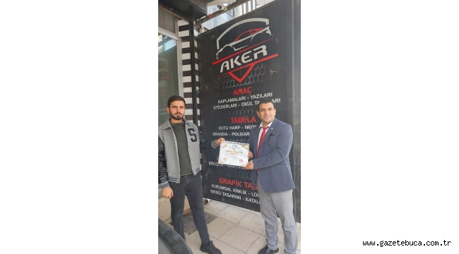 AKER REKLAM ÖDÜLÜNÜ ALDI