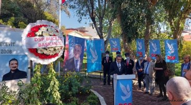 BÜLENT ECEVİT BUCA'DA ANILDI