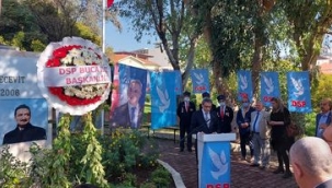 BÜLENT ECEVİT BUCA'DA ANILDI