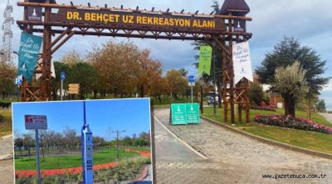 Dr. Behçet Uz Rekreasyon Alanı "acil durum butonu" ile daha güvenli