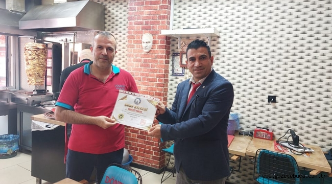 HAKAN DÖNER ÖDÜLÜNÜ ALDI