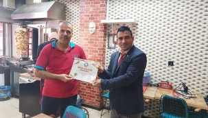 HAKAN DÖNER ÖDÜLÜNÜ ALDI