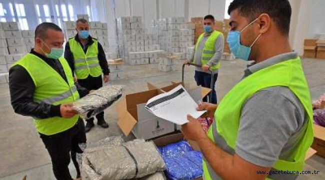 İzmir Büyükşehir Belediyesi'nin, "Kara Kış Destek Hattı" hizmete girdi