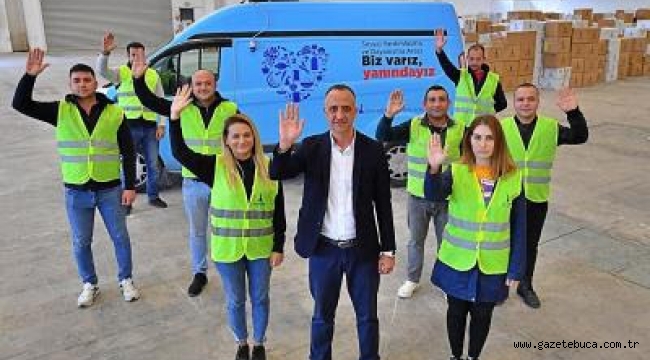 İzmir Büyükşehir Belediyesi'nin kara kış destekleri artarak devam ediyor Öğrencilere 20 bin mont ve bot