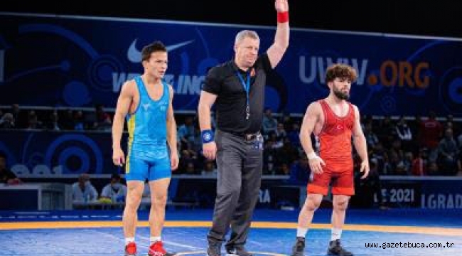 İzmirli güreşçinin büyük başarısı Adem Burak Uzun Dünya üçüncüsü