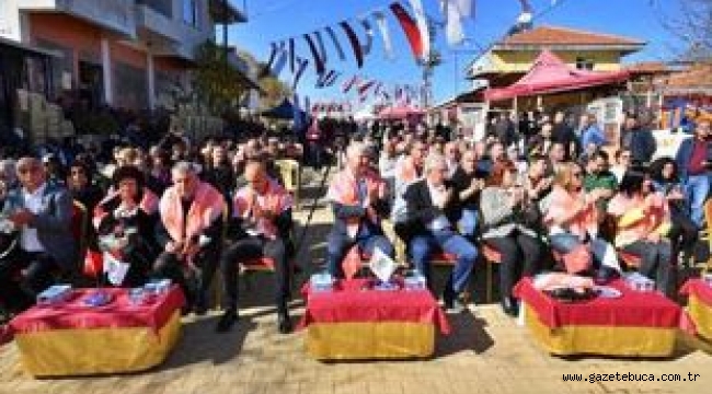 Ödemiş kestane festivali ile şenlendi