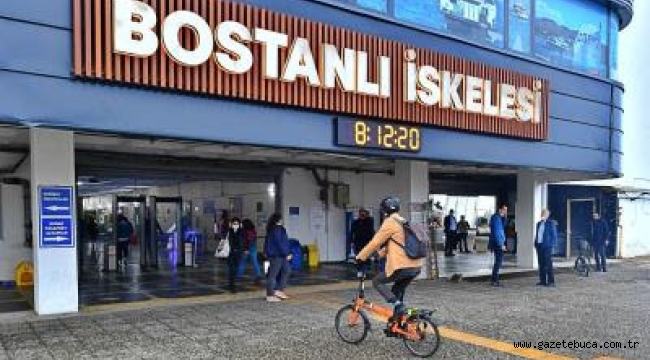 Uygulamadan yıl boyunca 74 bin kişi yararlandı İzmir'de bisikletle vapura binmek 5 kuruş!