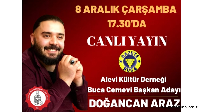 Alevi Kültür Derneği Buca Cemevi Başkan Adayı Doğancan ARAZ 