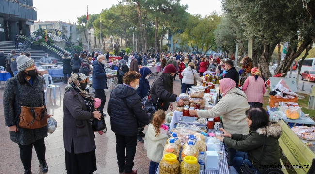 Buca'da üreticiyle tüketici buluştu