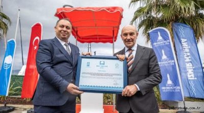 İzmir Marina'da Mavi Bayrak gururu