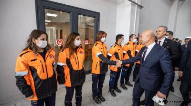 Menderes İTOB'da İtfaiye İstasyonu açıldı