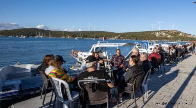 Sığacık sahili yepyeni bir görünüme kavuştu