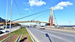 Mustafa Kemal Sahil Bulvarı'nın 300 metrelik bölümünde trafik akışı değişiyor