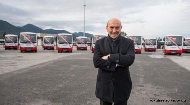 Toplu ulaşıma 22 midibüs daha İzmir'e yeni yılın ilk hediyesi