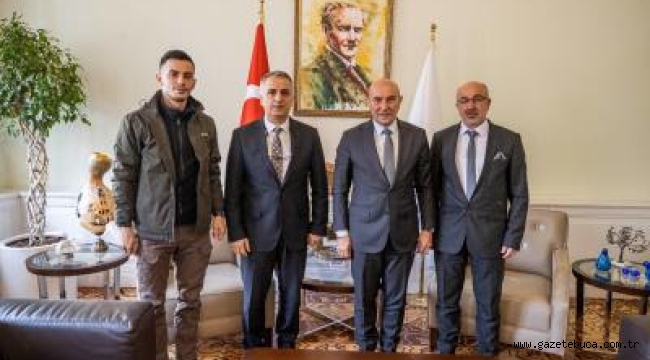 Başkan Soyer'e Erzincan'dan Cittaslow ziyareti