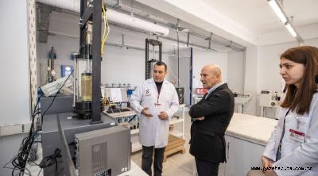 Başkan Soyer Egeşehir Laboratuvarı'nı inceledi