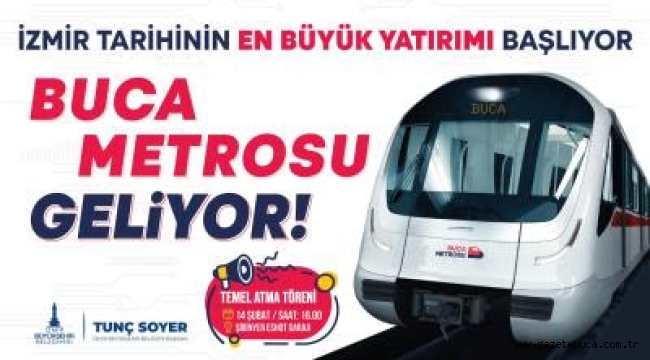  İzmir'in en büyük yatırımı başlıyor