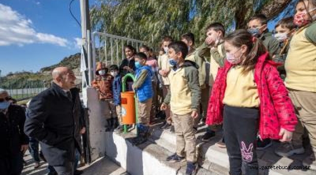 Soyer'den Menemen Çukurköy İlkokulu'na ziyaret