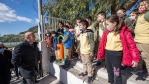 Soyer'den Menemen Çukurköy İlkokulu'na ziyaret