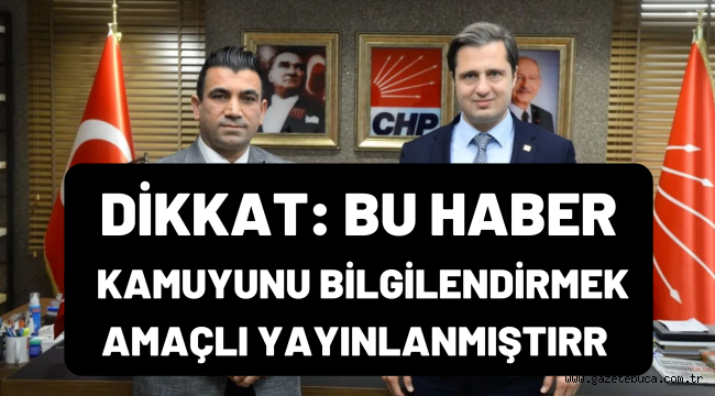 DİKKAT BU HABER....