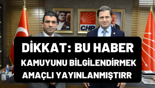 DİKKAT BU HABER....