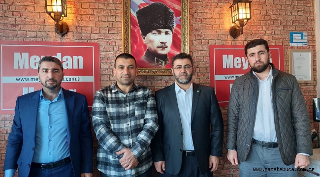 HÜDA PAR'DAN GAZETE BUCA'YA ZİYARET