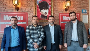 HÜDA PAR'DAN GAZETE BUCA'YA ZİYARET