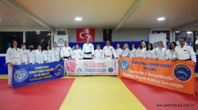Kadınlara şiddete karşı judo eğitimi