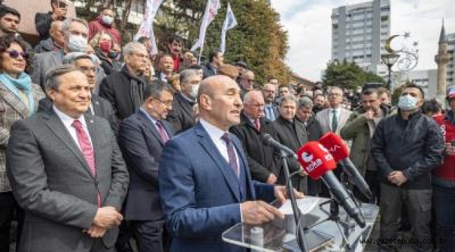 Kimse belediye emekçileri yalnız sanmasın