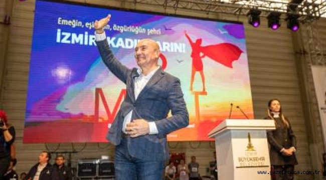 Şiddetin olmadığı, eşit ve adil bir dünya için Kadınların umudu İzmir'den yeşerecek