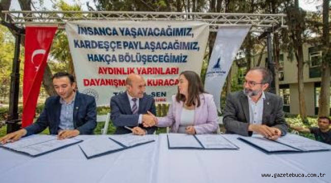 İzmir Büyükşehir Belediyesi'nde 6 bin memuru sevindiren imza