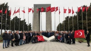 Şehit yakınları gaziler ve muhtarlar için Çanakkale gezisi