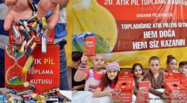 25. Atık Pil Toplama Kampanyası başlıyor