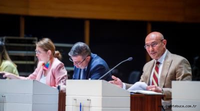  Başkan Soyer İZSU Genel Kurulu'nda rakamlarla açıkladı