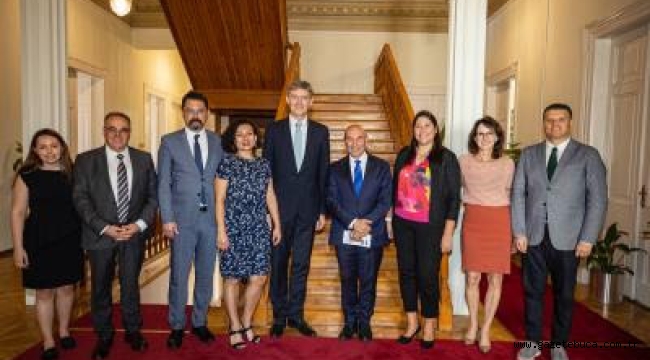 Alman KfW IPEX-Bank temsilcilerinden Başkan Soyer'e ziyaret