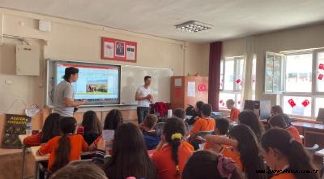 Gediz Deltası'ndaki kuşları tanıdılar ​​​​​​​