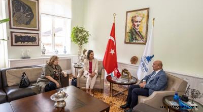 Lüksemburg Büyükelçisi Başkan Soyer'i ziyaret etti