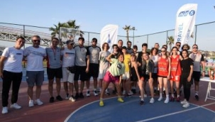 Streetball coşkusu Aliağa'da