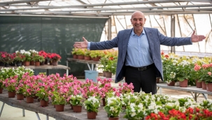 Bademler'in çiçekleri Royal Flora Holland'da satışa sunuldu İzmir'in gurur günü 